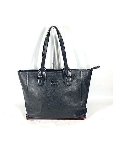 Christian Louboutin Christian Louboutin CaBiker Small Badge Shoulder Bag Tote Leather Men Women Black (view 1)
