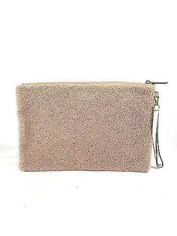 Fendi FENDI 8N0178 Mouton Boa Pouch with Strap Clutch Bag for Women, Beige, G-241210-6 (view 1)