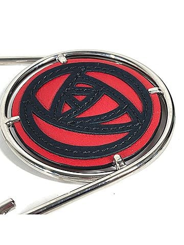 Loewe LOEWE 111.19.043 17A Rose Mechano Pin Brooch Metal Leather Women's Silver Similar MO-241208-15 (view 1)