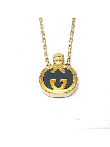 Gucci GUCCI GG Perfume Bottle Chain Necklace Accessory Small Item GP Women's Gold (view 1)