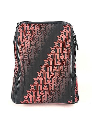 Christian Louboutin Christian Louboutin Backpack, All-over Pattern, Bicolor, 2-Way Bag, Handbag, Rucksack, Nylon, Leather, Men's, Black (view 1)