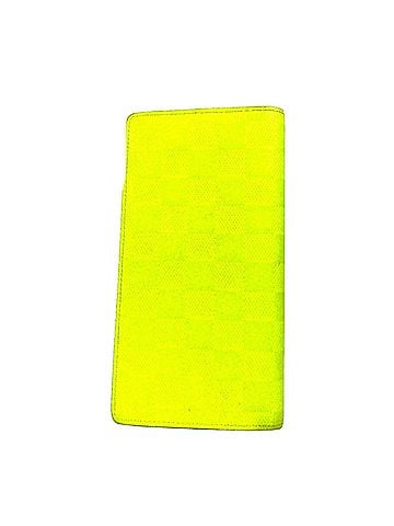 Louis Vuitton LOUIS VUITTON N62230 Damier Infini Portefeuille Brazza Long Wallet Bi-fold Leather Men's Women's Yellow (view 1)