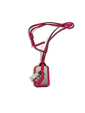 Hermès HERMES O'Kelly GM Accessories Long Necklace Swift Leather Women's Rose Mexico Pink (view 1)