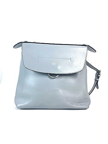 Fendi FENDI 8BZ042 Toe School 3WAY Handbag Chain Bag Backpack Leather Women's Blue (view 1)