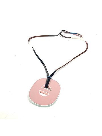 Hermès HERMES Hermes Fidelio Village Accessories Necklace Lacquer Women's Pink (view 1)