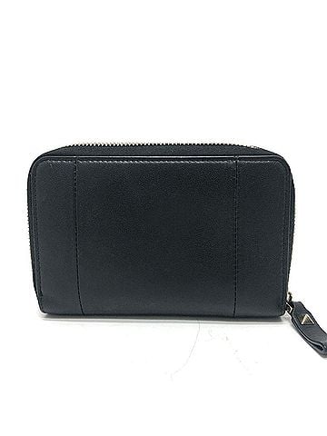 Valentino VALENTINO V logo bi-fold wallet, middle small item, leather, men's, black (view 2)