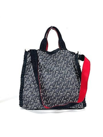 Christian Louboutin Christian Louboutin Logo 2WAY Bag Handbag Tote Shoulder Nylon Men's Women's Red (view 2)