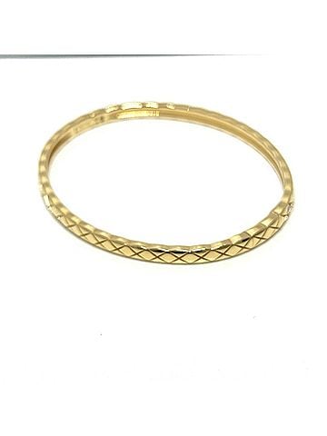 Chanel CHANEL J12327 Coco Crush Collection 9P Diamond Bracelet K18YG Women's Gold (view 2)