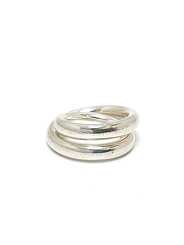 Hermès HERMES Vertige Ring, Accessories, Rings, SV925, Women's, Silver (view 1)