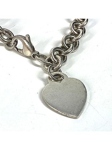 Tiffany & Co. TIFFANY&amp;Co. Tiffany Logo Accessory Return to Heart Chain Bracelet SV925 Women's Silver (view 2)