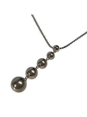 Tiffany & Co. TIFFANY &amp; Co. Tiffany Hardware Ball 5-Ball Necklace in SV925 Silver for Women (view 1)