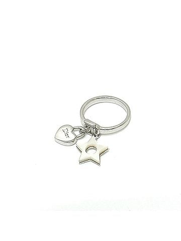 Christian Dior Christian Dior Star Heart Ring, Women's, Silver, Like New (view 1)
