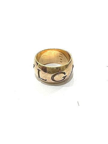 Bvlgari BVLGARI Bvlgari 18KPG Monologo Ring, Women's, Pink Gold (view 2)