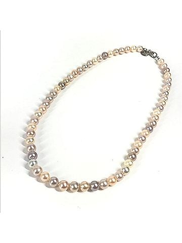 Tiffany & Co. TIFFANY &amp; Co. Tiffany Pearl Necklace, AG925, Pink, for Women (view 1)