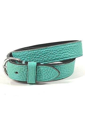 Tiffany & Co. TIFFANY &amp; Co. Tiffany Double Bracelet, Return to Logo, Leather, Women's, Blue (view 2)