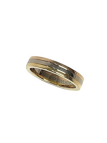 Cartier CARTIER Trinity Wedding Vendôme Accessory Jewelry 18K Gold Ring for Women in and Silver (view 2)