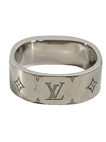 Louis Vuitton LOUIS VUITTON M00216 Nanogram Ring, Accessory, Jewelry, Women's, Silver (view 2)