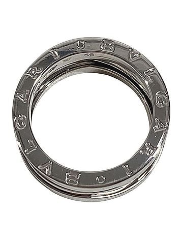 Bvlgari BVLGARI B-ZERO1 Legend 18K Gold Ring (WG750) for Men and Women, Silver (view 2)