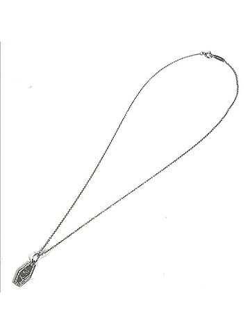 Tiffany & Co. TIFFANY &amp; Co. Tiffany Platinum NY Plate Diamond New York Jewelry Accessory Chain Necklace, Pt950, Women's, Silver (view 2)