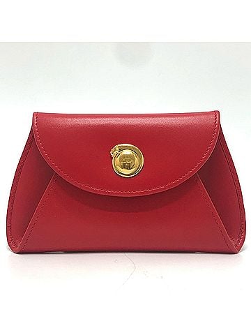 Cartier CARTIER Cartier Panther Coin Purse, Design, Small Bag, Pouch, Multi-Case, Wallet/Coin Case, Women's, Red (view 2)
