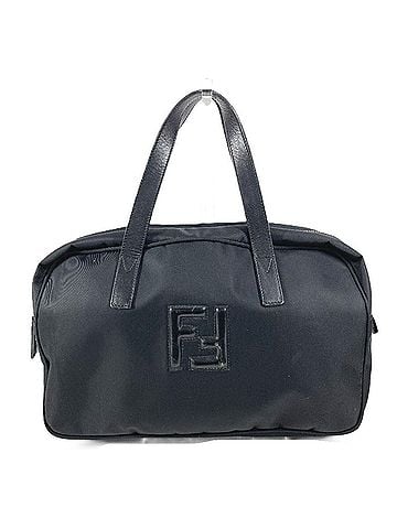 Fendi FENDI Vintage FF Logo Bag Handbag Nylon Men's Women's Black (view 2)
