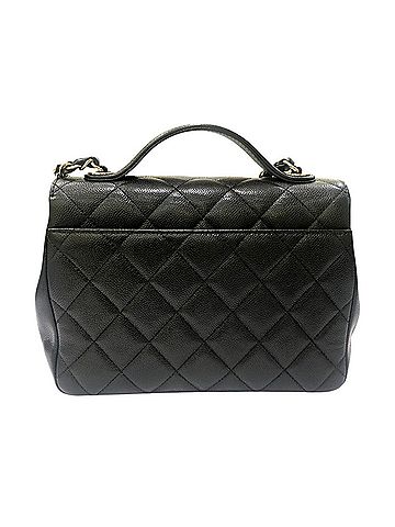 Chanel CHANEL A93749 Business Affinity 2-Way Bag Shoulder Caviar Leather Women's Black (view 2)