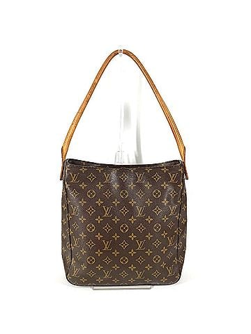 Louis Vuitton LOUIS VUITTON M51145 Monogram Looping GM Bag, Handbag, Shoulder Canvas, Men's, Women's, Brown (view 1)