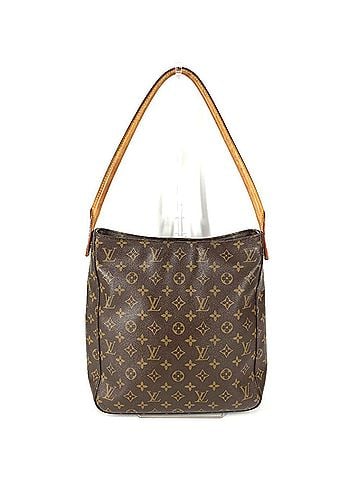 Louis Vuitton LOUIS VUITTON M51145 Monogram Looping GM Bag, Handbag, Shoulder Canvas, Men's, Women's, Brown (view 2)