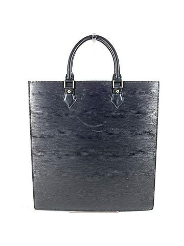 Louis Vuitton LOUIS VUITTON M59082 Epi Sac Plat Bag, Vertical Tote, Handbag, Leather, Men's &amp; Women's, Creel Black (Black) (view 2)