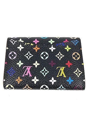 Louis Vuitton LOUIS VUITTON M60007 Monogram Multicolor Portemonnaie Cozy Wallet, Coin Purse, Flap Canvas, Women's, Noir Black (view 2)