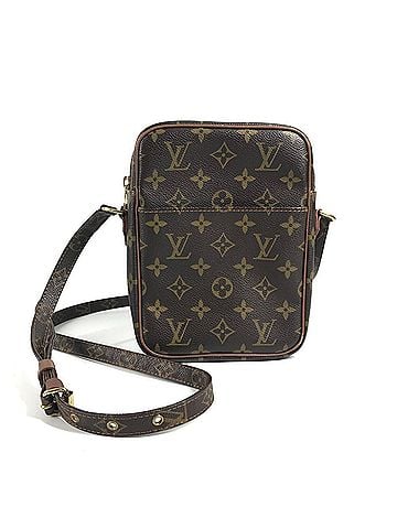Louis Vuitton LOUIS VUITTON M40264 Monogram Comme des Garçons Petite Marceau Crossbody Bag Pouch Shoulder Canvas Men's Women's Brown (view 1)