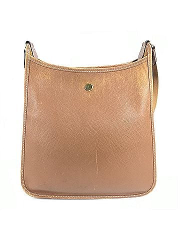 Hermès HERMES Vintage Vespa PM Crossbody Bag Shoulder Leather Men's Women's Brown (view 2)
