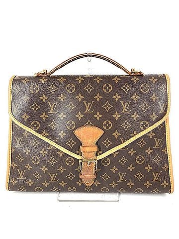 Louis Vuitton LOUIS VUITTON M51121 Monogram Beverly Bag Business Document Briefcase Handbag Canvas Men's Women's Brown (view 1)