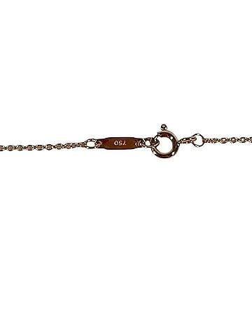 Tiffany & Co. TIFFANY&amp;Co. Tiffany 18K Gold Oval Key Necklace, Accessory Jewelry Chain Au750 Pink Gold, Women's (view 2)