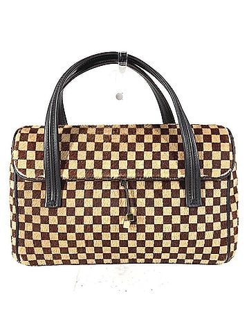 Louis Vuitton LOUIS VUITTON M92131 Damier Sauvage Lion Flap Tote Bag Handbag Calfskin Leather Women's Brown (view 1)