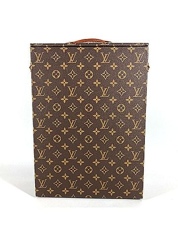 Louis Vuitton LOUIS VUITTON Monogram Wine Case Bag Trunk Interior Box Handbag Canvas Men's Women's Brown (view 2)