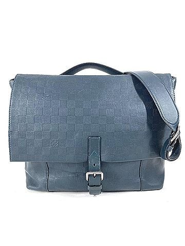 Louis Vuitton LOUIS VUITTON N41483 Damier Infini Loft Tote Bag, 2-Way Handbag, Crossbody Shoulder Leather, Men's &amp; Women's, Cosmos Navy (view 1)