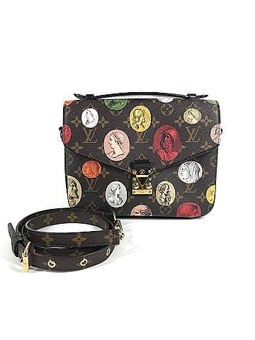 Louis Vuitton LOUIS VUITTON Louis Vuitton Monogram Cameo Pochette Metis MM Bag 2-way bag Handbag Shoulder canvas Men's Women's Brown (view 1)