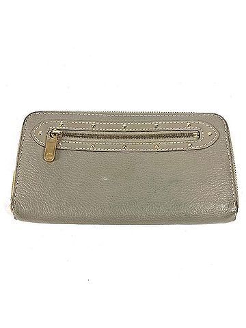 Louis Vuitton LOUIS VUITTON M93028 Suhali Zippy Wallet Long Wallet, Round Zipper, Leather, Men's/Women's, Verone Gray (view 1)