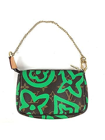 Louis Vuitton LOUIS VUITTON M67706 Monogram Hawaii Limited Mini Pochette Accessoires Handbag, Chain Pouch, Accessory Canvas, Men's, Women's, Brown (view 2)