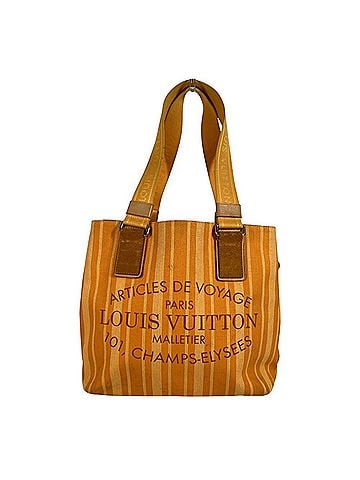 Louis Vuitton LOUIS VUITTON M94145 Plan Soleil Cabas PM Shoulder Bag Tote Canvas Men's Women's Yellow (view 1)