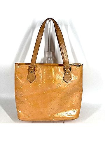 Louis Vuitton LOUIS VUITTON M91054 Monogram Vernis Houston Shoulder Bag Tote Men's Women's Rose Pink (view 1)