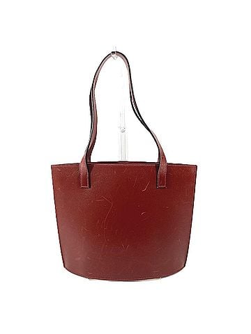 Hermès HERMES Philo PM Bag, Handbag, Shoulder Tote Box Calf Leather, Men's, Women's, Brown (view 1)