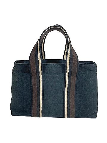 Hermès HERMES Troca Horizontal PM Handbag, Tote Bag, Canvas, Men's and Women's, Black (view 2)