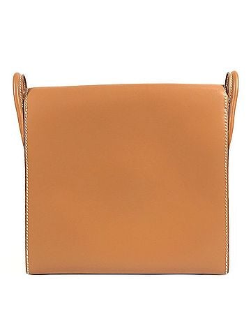 Hermès HERMES Vintage Bag, Crossbody Flap Shoulder Veau Chamonix Leather, Men's &amp; Women's, Natural Brown (view 2)