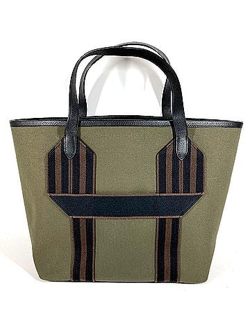 Hermès HERMES Pure Sangle Shoulder Bag, Handbag, Tote Taurillon Clemence Leather, Men's &amp; Women's, Vert Gris, Bronze, Noir, Khaki (view 1)