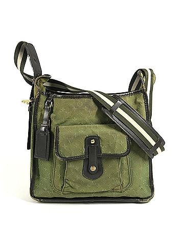 Louis Vuitton LOUIS VUITTON M92322 Monogram Mini Buzas Marie Kate Bag, Crossbody Shoulder Canvas, Men's/Women's, Khaki (view 1)