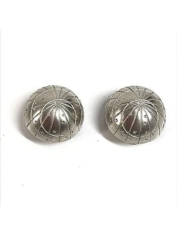 Hermès HERMES Zodiac Accessories Jewelry Earrings Metal Men's Women's Silver (view 1)