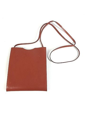 Hermès HERMES Vintage Onyme Tou Bag, Handbag, Crossbody Pouch, Shoulder Leather, Men's, Women's, Brown (view 1)