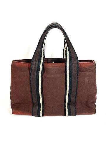 Hermès HERMES Troca Horizontal PM Handbag, Tote Bag, Cotton, Men's/Women's, Brown (view 1)